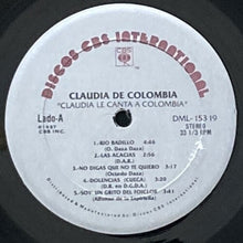 画像をギャラリービューアに読み込む, CLAUDIA DE COLOMBIA / CLAUDIA LE CANTA A COLOMBIA
