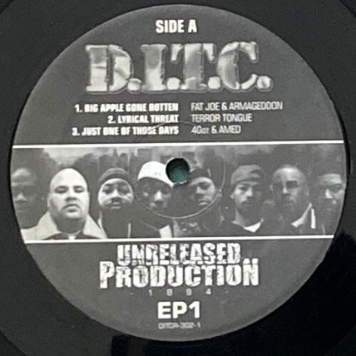 D.I.T.C. / UNRELEASED PRODUCTION 1994 EP1