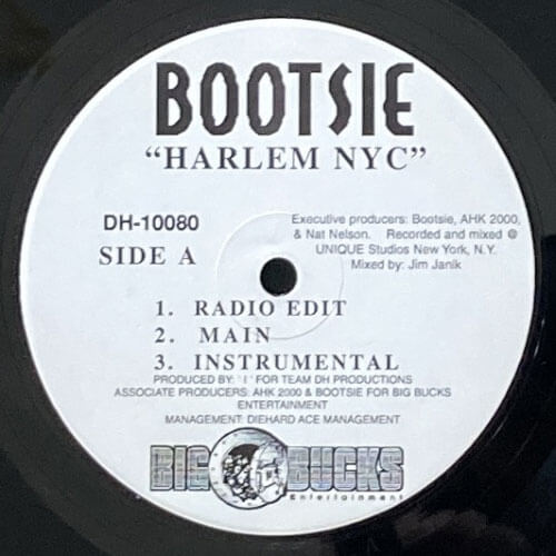 BOOTSIE / HARLEM NYC