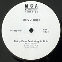 画像をギャラリービューアに読み込む, MARY J. BLIGE featuring JA RULE / RAINY DAYZ
