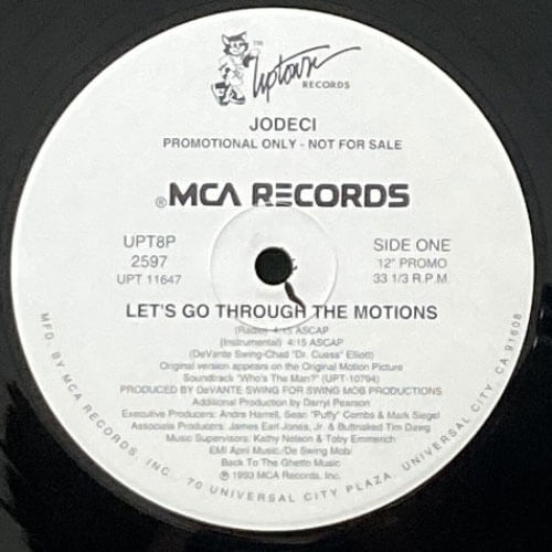 JODECI / LET'S GO THROUGH THE MOTIONS