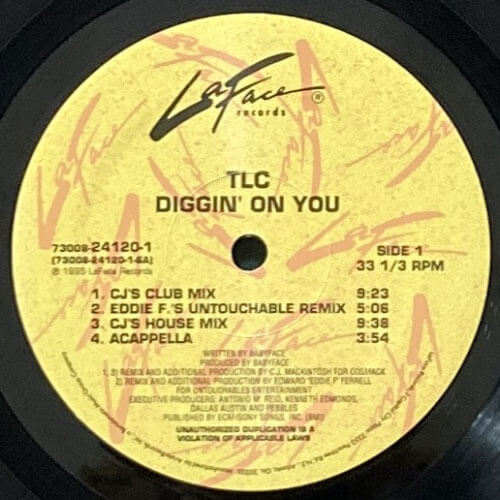 TLC / DIGGIN' ON YOU – VINYL CHAMBER
