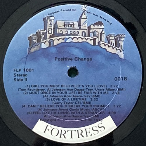 POSITIVE CHANGE / POSITIVE CHANGE – VINYL CHAMBER