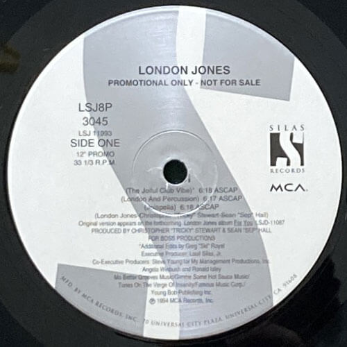 LONDON JONES / JOI