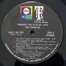 画像をギャラリービューアに読み込む, RAY CHARLES / THROUGH THE EYES OF LOVE
