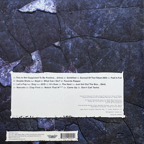 MOBB DEEP / FREE AGENTS VOLUME ONE – VINYL CHAMBER