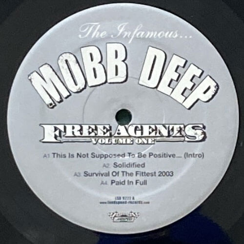 欧LP Mobb Deep Free Agents?The Murda Mixtape, Volume One (Clear Vi HHC2021 Get On Down 未開封 /00260 NEW Mobb Deep – Free Agents - The Murda Mixtape, Volume One