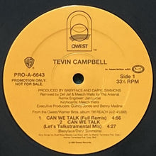 画像をギャラリービューアに読み込む, TEVIN CAMPBELL / CAN WE TALK
