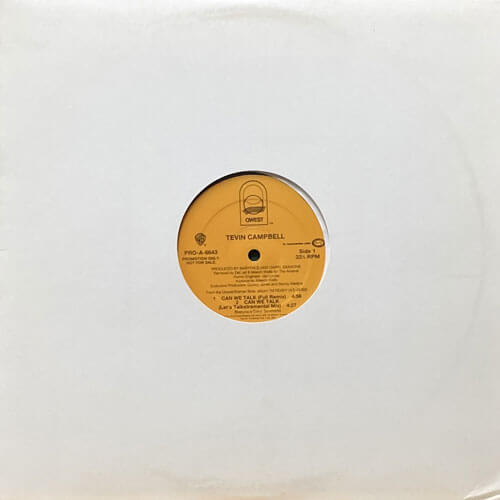 TEVIN CAMPBELL / CAN WE TALK – VINYL CHAMBER