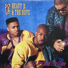 画像をギャラリービューアに読み込む, HEAVY D. &amp; THE BOYZ / IS IT GOOD TO YOU
