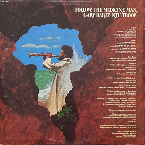 GARY BARTZ NTU TROOP / FOLLOW THE MEDICINE MAN – VINYL CHAMBER