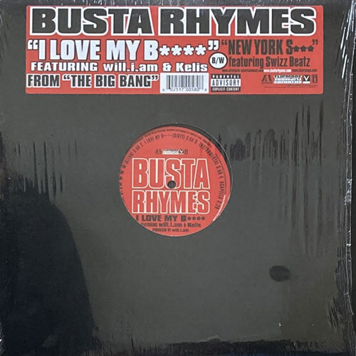 BUSTA RHYMES / I LOVE MY BITCH/NEW YORK SHIT