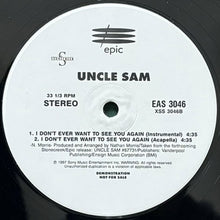 画像をギャラリービューアに読み込む, UNCLE SAM / I DON&#39;T EVER WANT TO SEE YOU AGAIN
