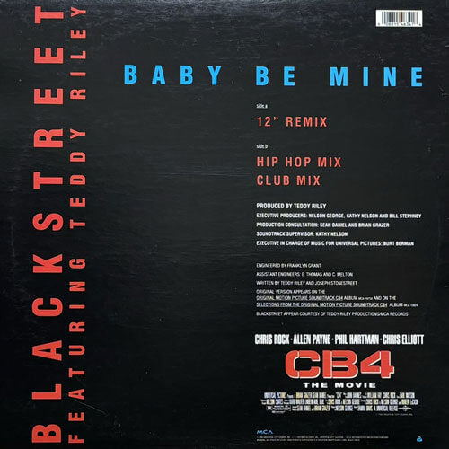 BLACKSTREET featuring TEDDY RILEY / BABY BE MINE – VINYL CHAMBER
