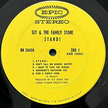 画像をギャラリービューアに読み込む, SLY &amp; THE FAMILY STONE / STAND!
