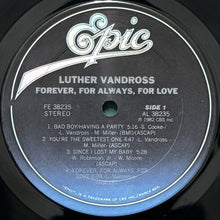 画像をギャラリービューアに読み込む, LUTHER VANDROSS / FOREVER, FOR ALWAYS, FOR LOVE
