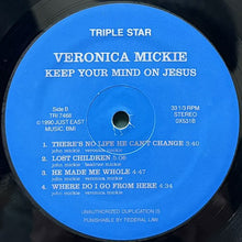 画像をギャラリービューアに読み込む, VERONICA MICKIE / KEEP YOUR MIND ON JESUS
