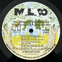 画像をギャラリービューアに読み込む, BILL MOSS AND THE CELESTIALS / I AIN&#39;T GONNA SING NO ROCK AND ROLL
