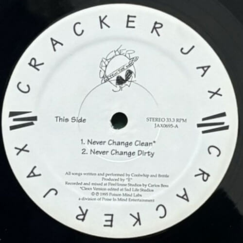 CRACKER JAX / NEVER CHANGE/DON'T GO THERE