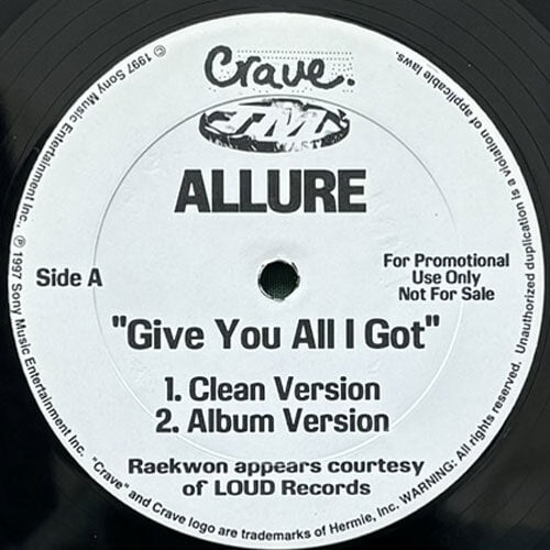 ALLURE / GIVE YOU ALL I GOT