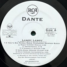 画像をギャラリービューアに読み込む, DANTE / LAWDY LAWDY/CALL ME
