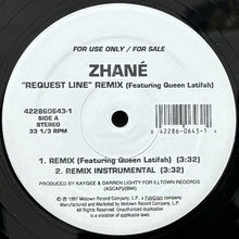 画像をギャラリービューアに読み込む, ZHANE featuring QUEEN LATIFAH / REQUEST LINE (REMIX)
