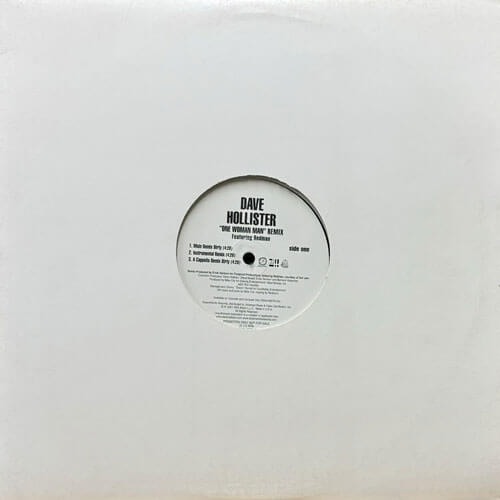 DAVE HOLLISTER / ONE WOMAN MAN (REMIX) – VINYL CHAMBER