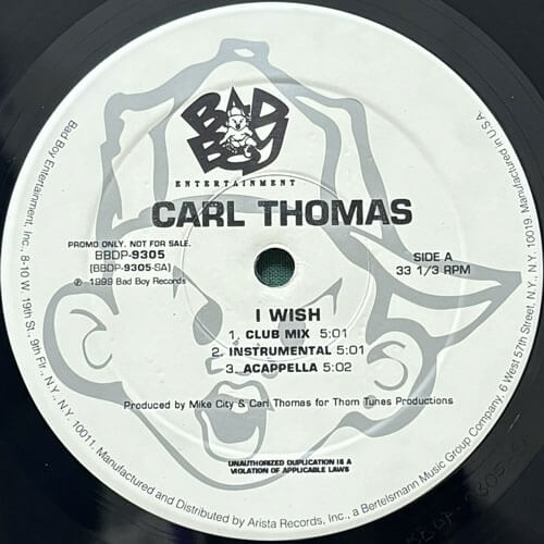 CARL THOMAS / I WISH/WOKE UP IN THE MORNING