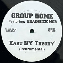 画像をギャラリービューアに読み込む, GROUP HOME featuring BRAINSICK MOB / EAST NY THEORY
