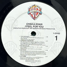 画像をギャラリービューアに読み込む, CHAKA KHAN / I FEEL FOR YOU
