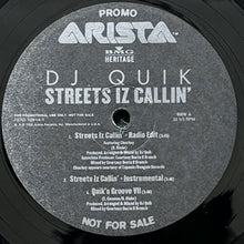 画像をギャラリービューアに読み込む, DJ QUIK / STREETS IZ CALLIN&#39;/QUIK&#39;S GROOVE VII
