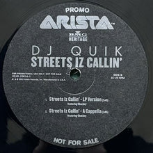 画像をギャラリービューアに読み込む, DJ QUIK / STREETS IZ CALLIN&#39;/QUIK&#39;S GROOVE VII
