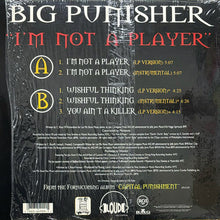 画像をギャラリービューアに読み込む, BIG PUNISHER / I&#39;M NOT A PLAYER/WISHFUL THINKING/YOU AIN&#39;T A KILLER
