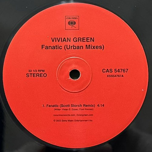 VIVIAN GREEN / FANATIC (URBAN MIXES)
