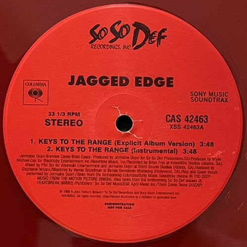 JAGGED DEGE / KEYS TO THE RANGE