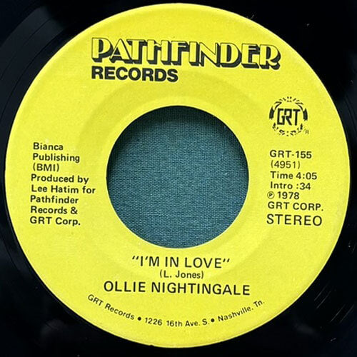 OLLIE NIGHTINGALE / DISCO GRANNY/I'M IN LOVE