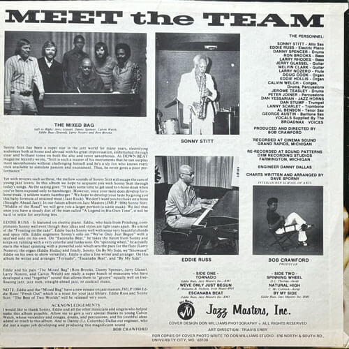 SONNY STITT / TORONADO – VINYL CHAMBER