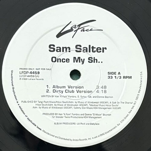 SAM SALTER / ONCE MY SH..