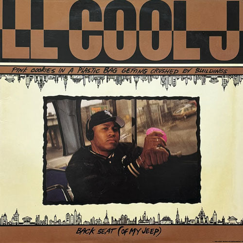 LL COOL J / PINK COOKIES IN A PLASTIC BAG GETTING CRUSHED BY BUILDINGS/BACK SEAT (OF MY JEEP)