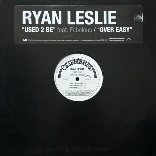RYAN LESLIE / USED 2 BE/OVER EASY