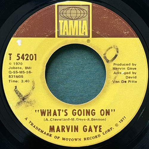 MARVIN GAYE / WHAT'S GONG ON/GOD IS LOVE