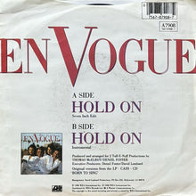 画像をギャラリービューアに読み込む, EN VOGUE / HOLD ON
