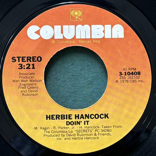 HERBIE HANCOCK / DOIN' IT/PEOPLE MUSIC