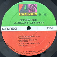 画像をギャラリービューアに読み込む, LES McCANN &amp; EDDIE HARRIS / SWISS MOVEMENT
