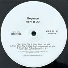 画像をギャラリービューアに読み込む, BEYONCE / WORK IT OUT
