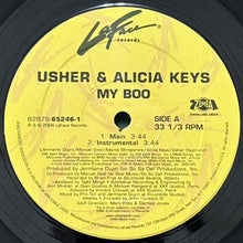 画像をギャラリービューアに読み込む, USHER &amp; ALICIA KEYS / MY BOO
