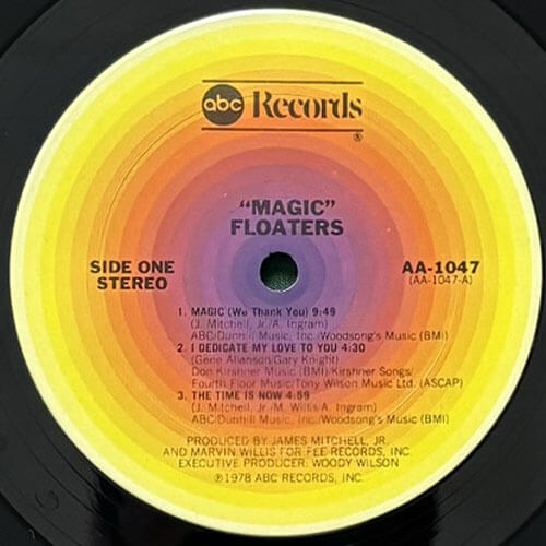FLOATERS / MAGIC – VINYL CHAMBER