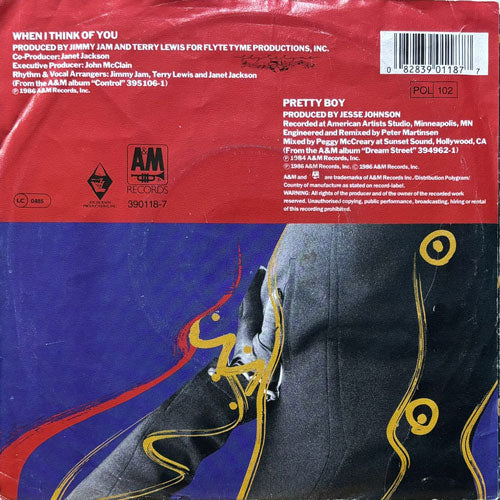 JANET JACKSON / WHEN I THINK OF YOU/PRETTY BOY – VINYL CHAMBER