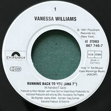 画像をギャラリービューアに読み込む, VANESSA WILLIAMS / RUNNING BACK TO YOU
