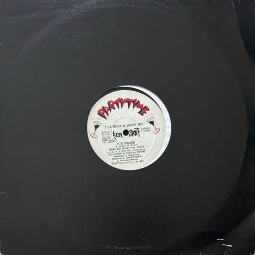 T LA ROCK & JAZZY JAY it's yours レコード T La Rock / Jazzy Jay – It's Yours – Vinyl (180 Gram, 12